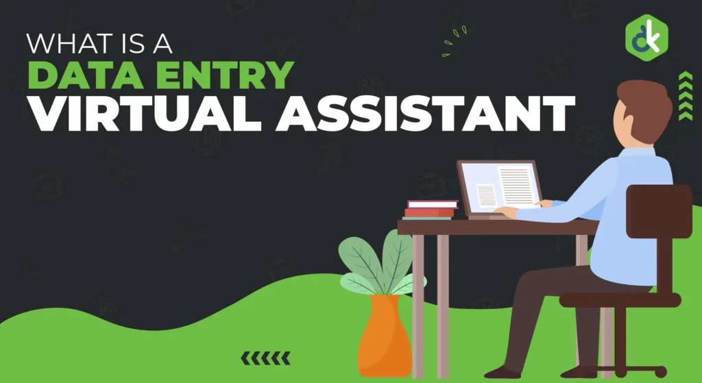 Illustration: What is a data entry virtual assistant?