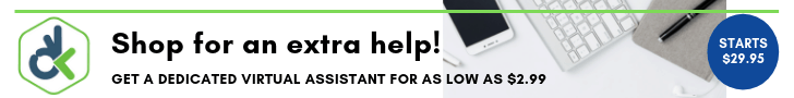 An ad banner of OkayRelax that says "Shop for an extra help!" Starts at $29.95.
