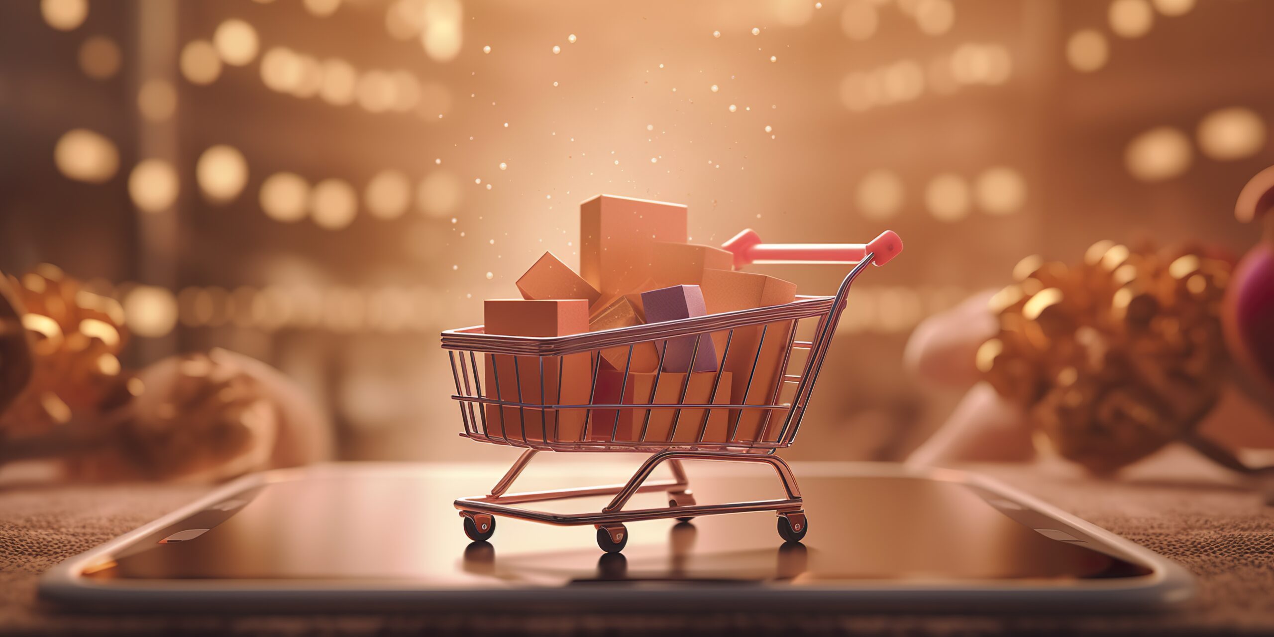 e commerce digital advertising shopping cart multiple products