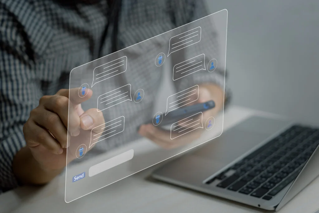 Virtual assistant 3d screen digital customer service